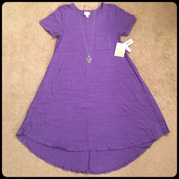 LuLaRoe Dresses & Skirts - NWT LuLaRoe Purple Carly Dress
